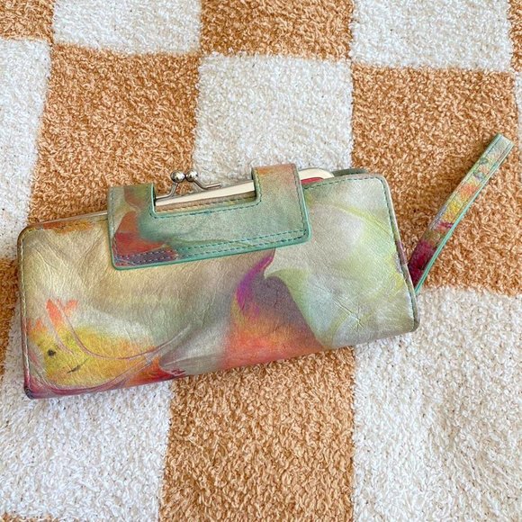 HOBO NANCY MULTICOLOR LEATHER WALLET - Picture 3 of 7